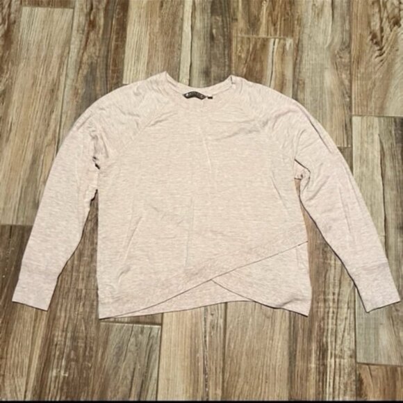 Athleta Beyond Soft Criss Cross Sweatshirt - Picture 2 of 3